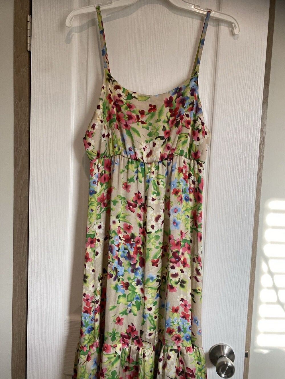 Old Navy Women Dress Maxi Sz S Fairy Floral Boho Coquette Cottagecore